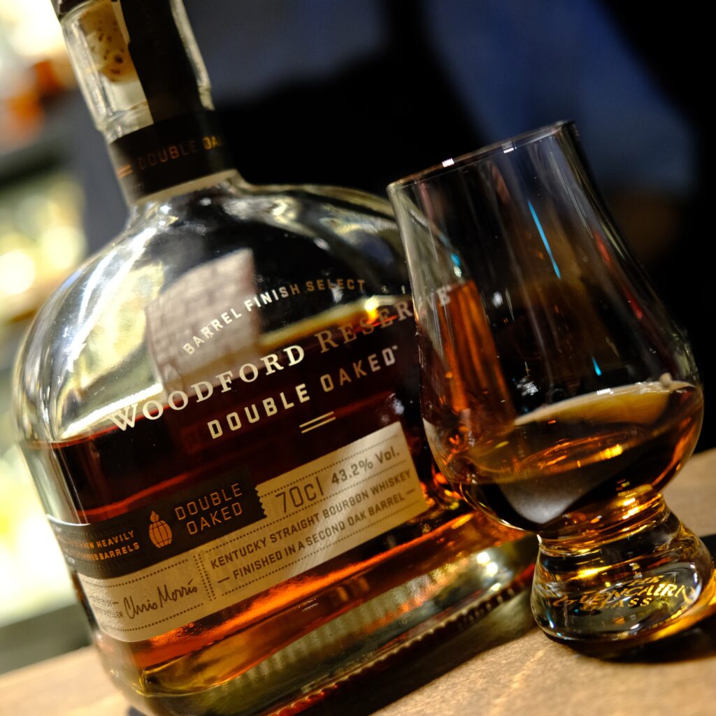 Woodford Reserveとガラス 画像